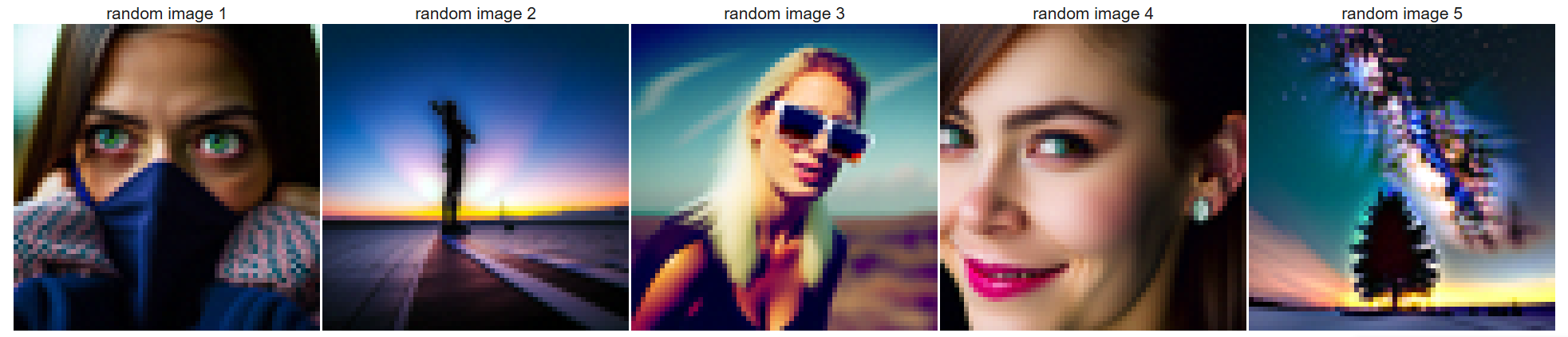 Images generated using CFG with γ=7